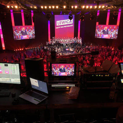 Produkcja Eventu Lewica - producent